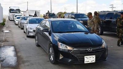 سيدة أخفت سورياً تحت العباءة وشاحنة تقل باكستانيين.. اعتقال أجانب في ديالى