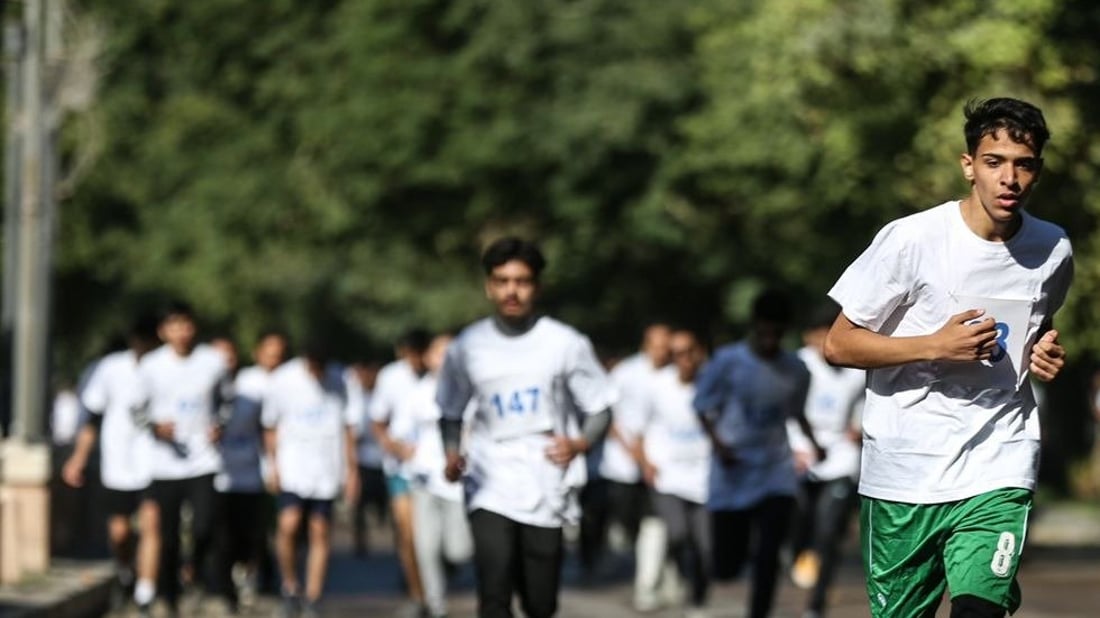 Abu Nawas street hosts Baghdad school marathon in collaboration with French embassy