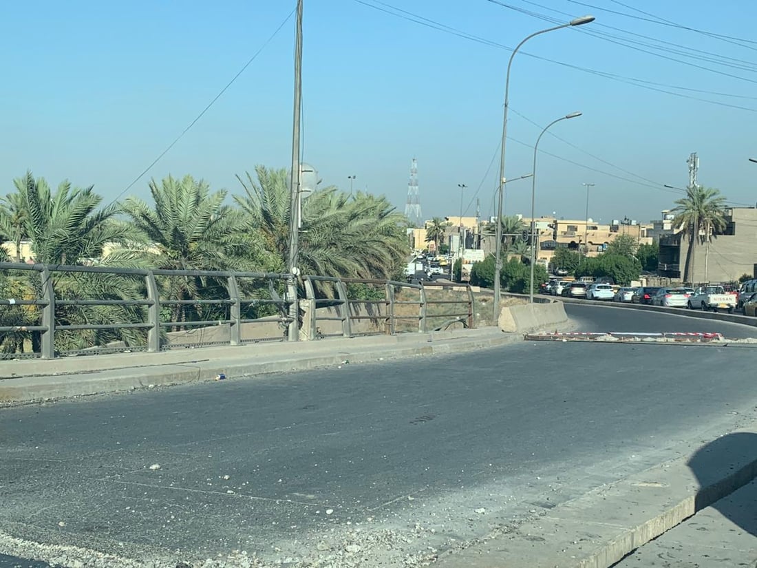 بغداد: جسر السفارات “سايد واحد” من أجل “جوينات” جديدة (صور)