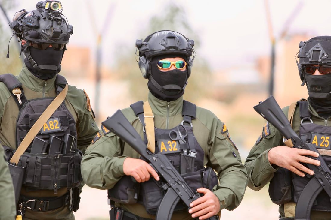 صور: أمن الحشد يرفع حالة الجهوزية بتمارين تعبوية في الأنبار