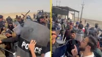 فيديو: تصادم بين الأمن وخريجي الهندسة والجيولوجيا أمام...