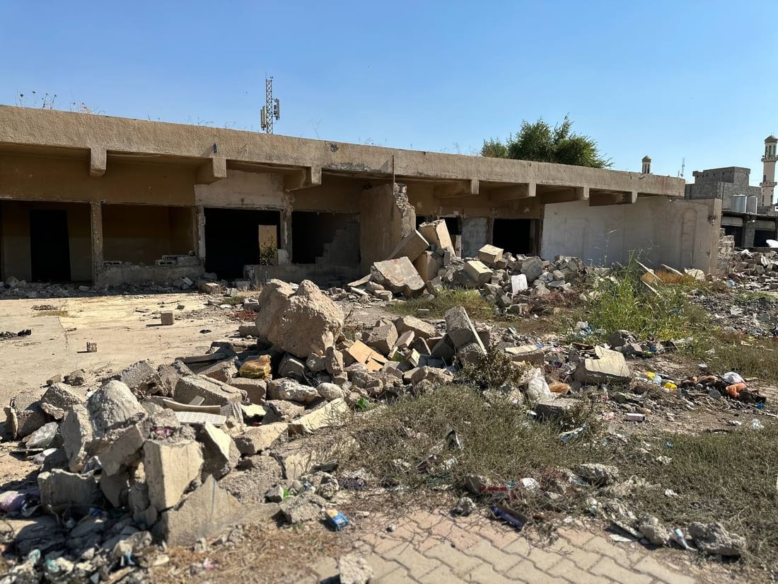 صور من “عروبة” كركوك: روضة مهجورة يمكنها حل ازدحام 8 آلاف طالب في 5 مدارس