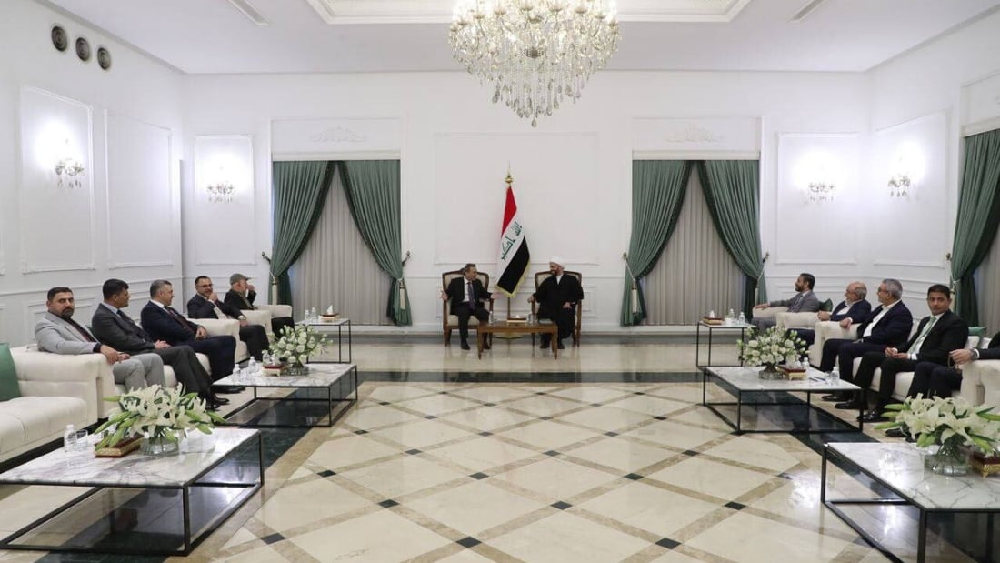 وفد من منظمة بدر يزور قيس الخزعلي لتجاوز الانسداد السياسي
