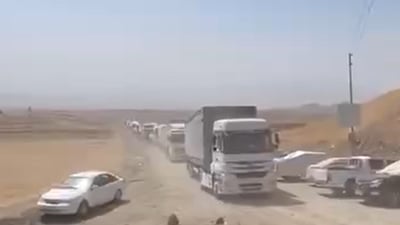 بارهەڵگرەکانی دەروازەی کێلێ مانگرتنیان شکاند