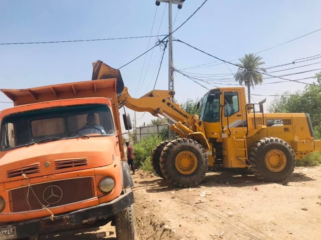 أسبوع كامل من التنظيف اليومي لسوق شعلان في النجف (صور)