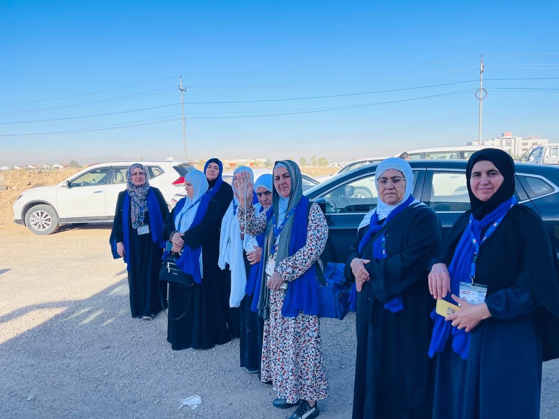 بچووکترین کەسی هەولێر کە دەبێتە حاجی تەمەنی 27 ساڵە