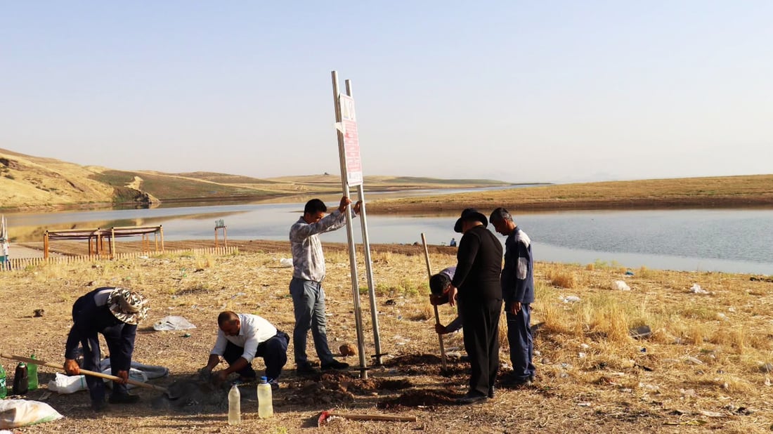 Halabja installs warning signs at water sites after girl’s drowning