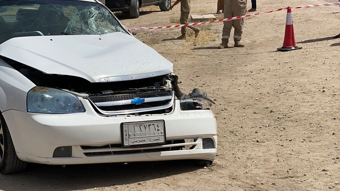 السايد الواحد في الرميلة يتسبب بإصابة شخصين بحادث بين “تريلة” و”اوبترا” (صور)