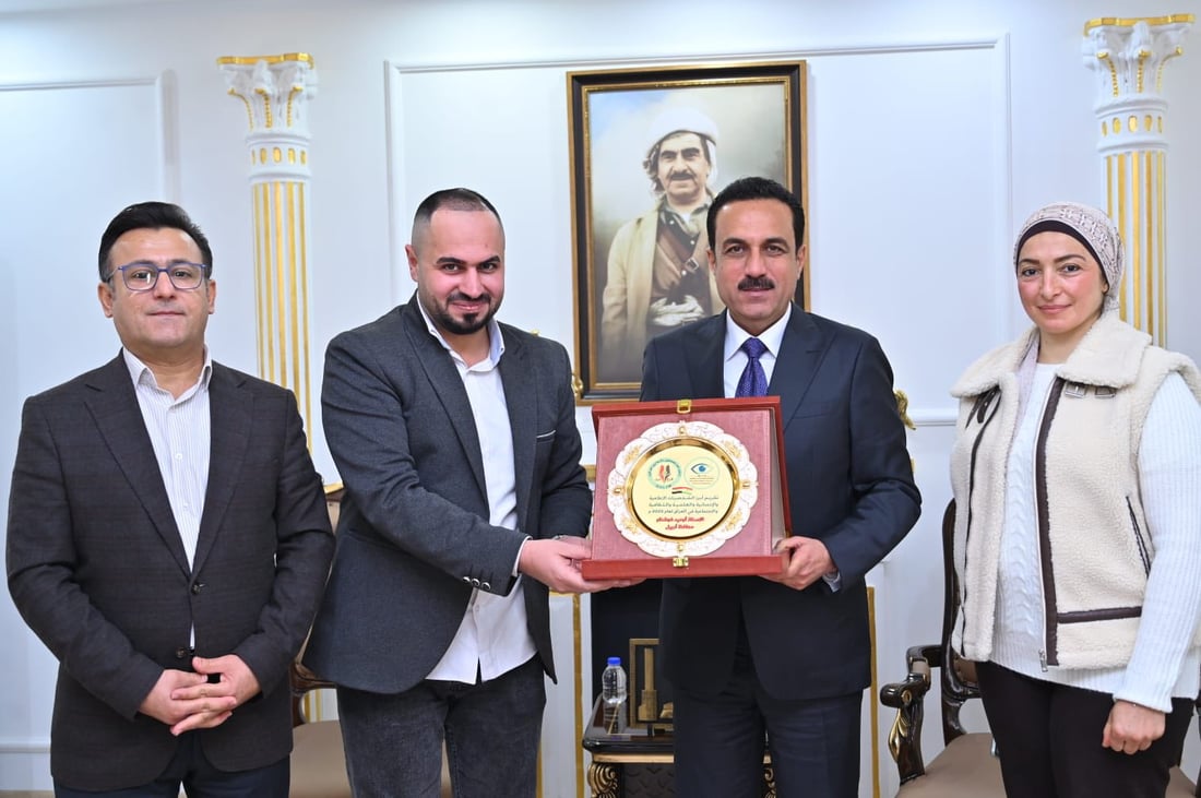 پارێزگاری هەولێر بە كەسایەتی ساڵ دەستنیشان كرا