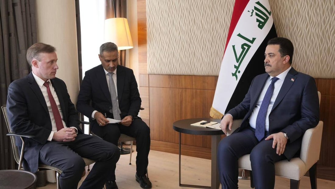 السوداني يبلغ واشنطن حرص العراق على التصدي للهجمات التي تطال المستشارين الأميركان