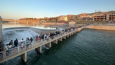 سواح العراق سيشاهدون السلاحف والشبوط في ماء الخابور الرائق والوعد من إدارة زاخو