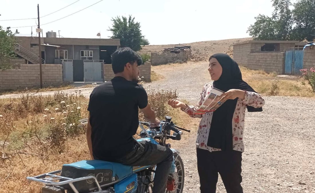 لەناوبردنی هەزاران پاشماوەی تەقەمەنی لە هەولێر و هەڵمەتی هۆشیاری لە سلێمانی