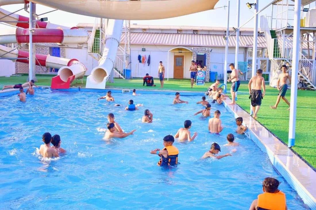 صور من المدينتين خلال صيف المثنى: السماوة في المسابح.. والرميثة في “القزويني”