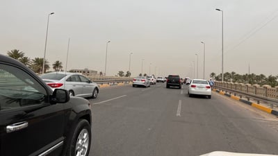 مصرع منتسب بحادث دهس أثناء خدمته على جسر الجادرية