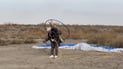 Paramotor pilot defies odds after near-fatal crash