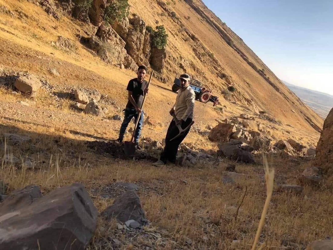 له‌ شاخی پیره‌مه‌گرون شوێنى ئاوخواردنه‌وه‌ بۆ ئاژه‌ڵ و باڵنده‌كان دروستكرا