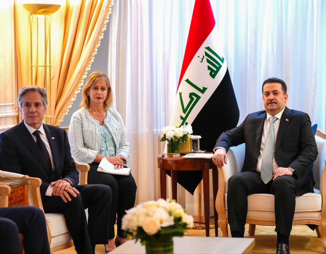 Blinken, Al-Sudani discuss future of US-Iraq relations, regional tensions