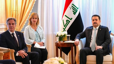 Blinken, Al-Sudani discuss future of US-Iraq relations, regional tensions