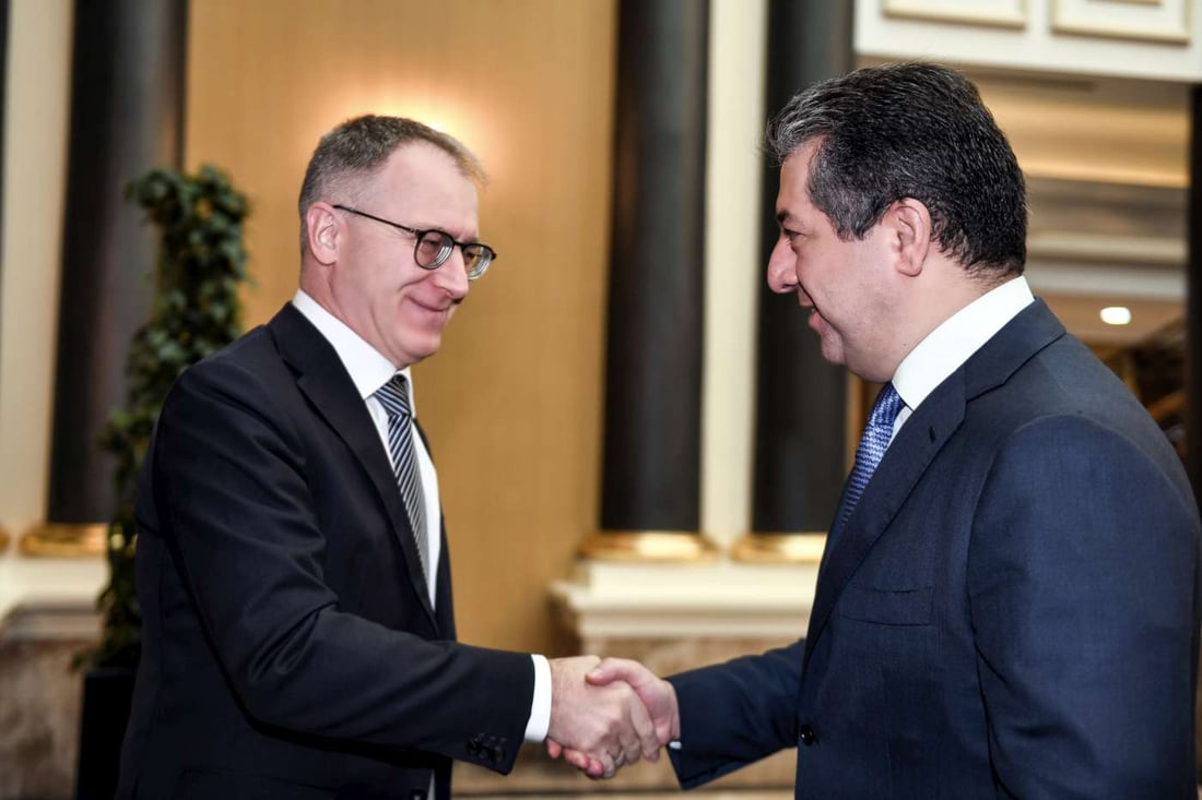 مسرور بارزاني: مشاكلنا المالية مع بغداد ستحل وفق الدستور والموازنة (صور)