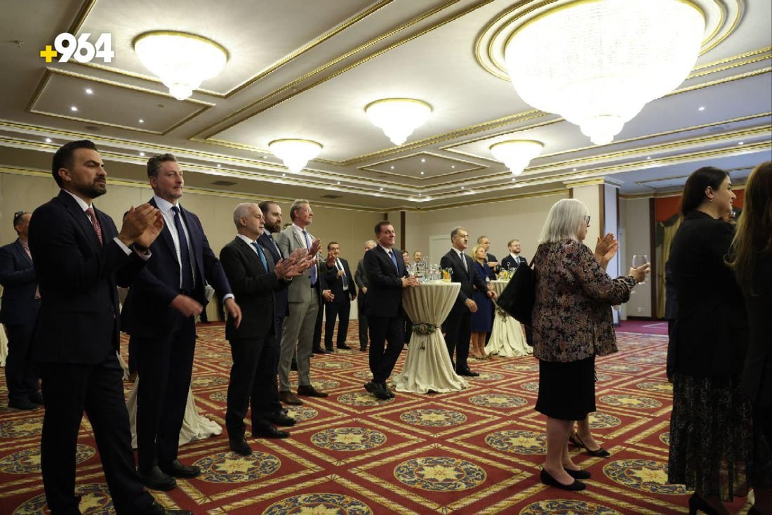 قنصل أمريكا يودع أربيل: أوصيكم بوحدة الكلمة بين الأحزاب وأنا صديق أبدي