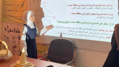 صور: شاشات وإنترنت في 3 صفوف ابتدائية بميسان.. بث مباشر للدروس التفاعلية