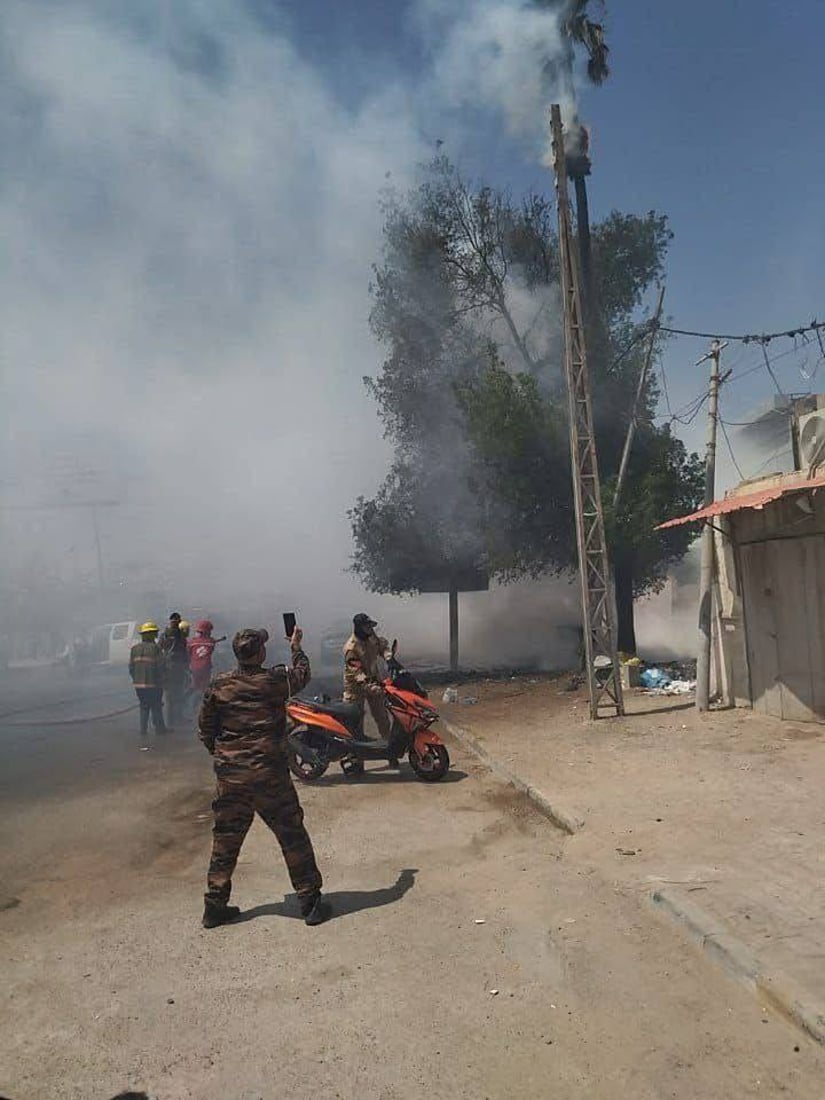 Basra fire near Journalists Syndicate building due to ‘accumulated waste’