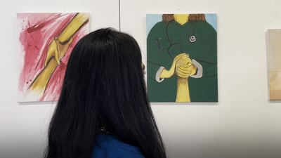 کچانی تالاسیمیا ئازارەکانیان لە رێگەی تابلۆکانیان نمایش کرد