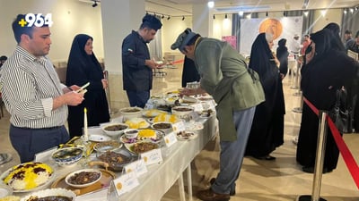 Iranian women in Baghdad showcase culinary skills in traditional cooking competition