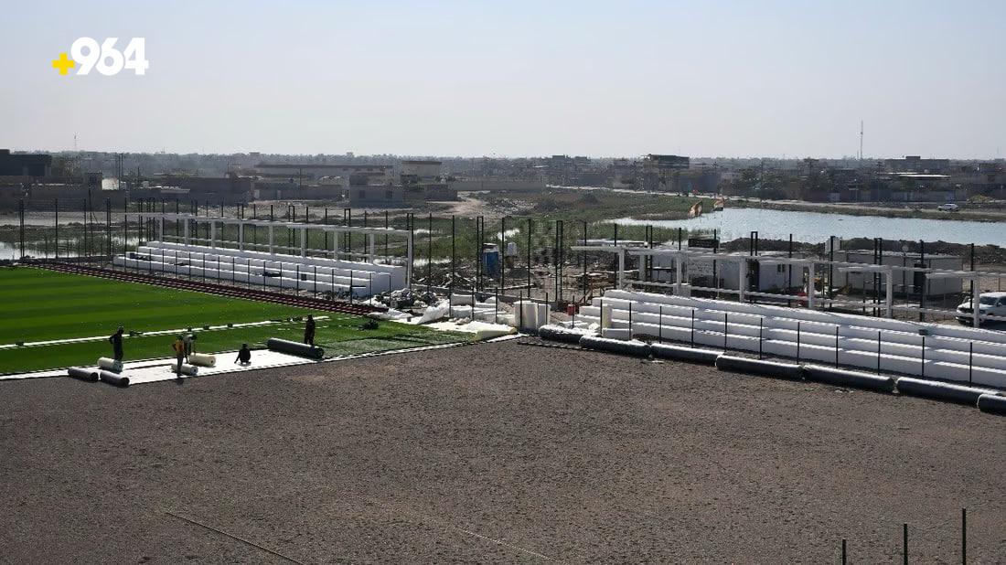 ExxonMobil-funded football stadium and sports project in Basra nearly completed