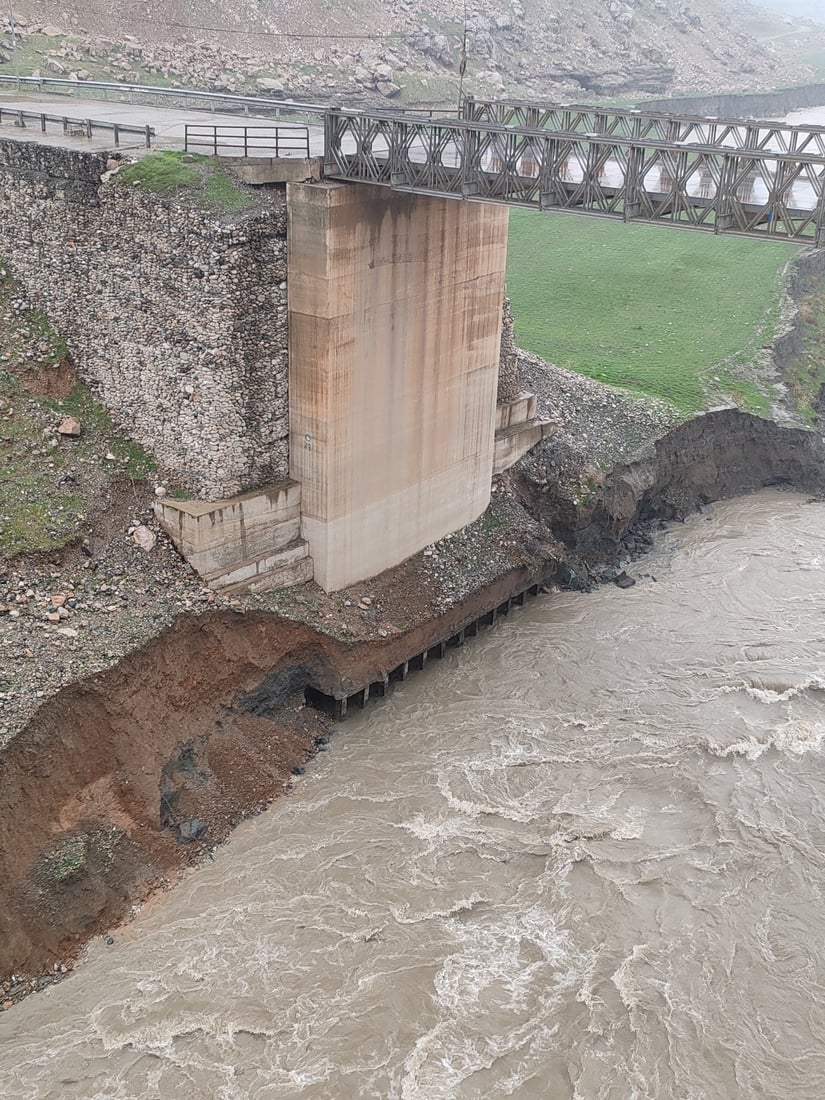 پردە کۆنەکەى دەربەندى رانیە مەترسى لەسەر نییە