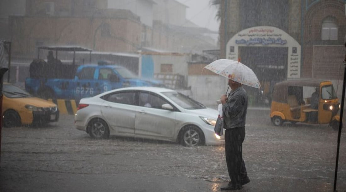شەپۆڵی باران بەردەوام دەبێت و ئەمڕۆ لە چەند پارێزگایەك پشووی خوێندنە