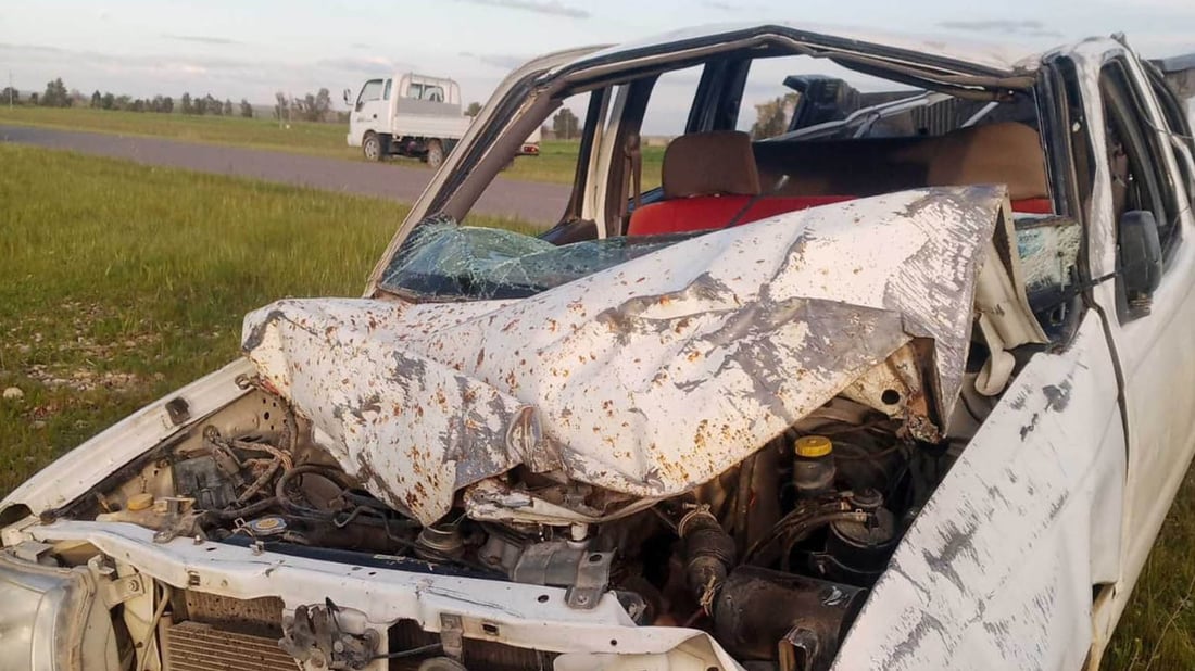 لەرێگایەکی گەرمیان پیکابێک وەرگەڕا و شۆفێرەکەی گیانی لەدەستدا