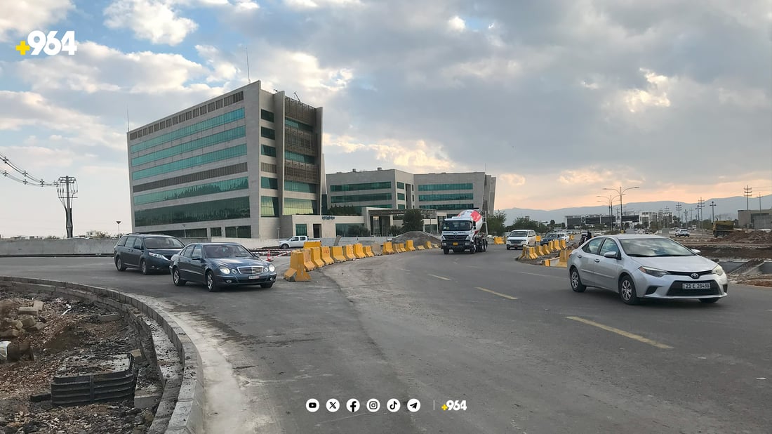 دووەم ئاراستەی پرۆژەی یەکتربڕی فاروق كرایەوە