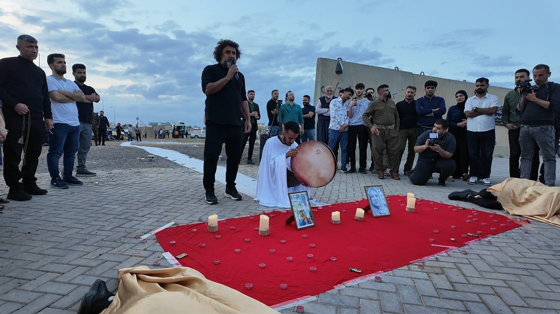 هونەرمەندانی کەرکوک بەشانۆی سەرشەقام هاوخەمیان دووپاتکردەوە