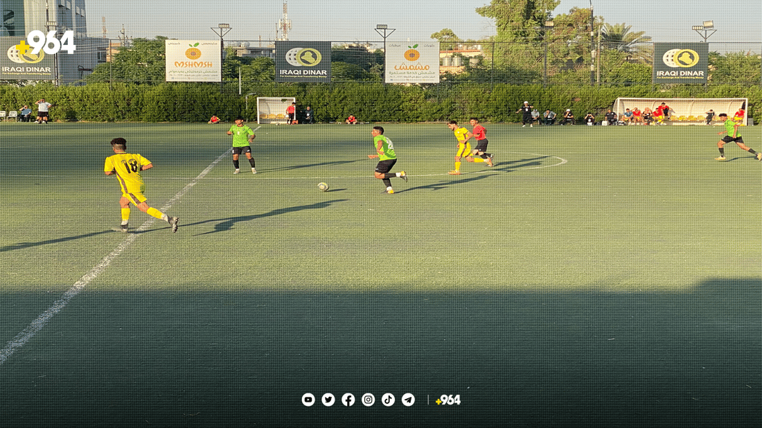 لاوانی هەولێر بە زەحمەت لە لاوانی نەفتی بردەوە