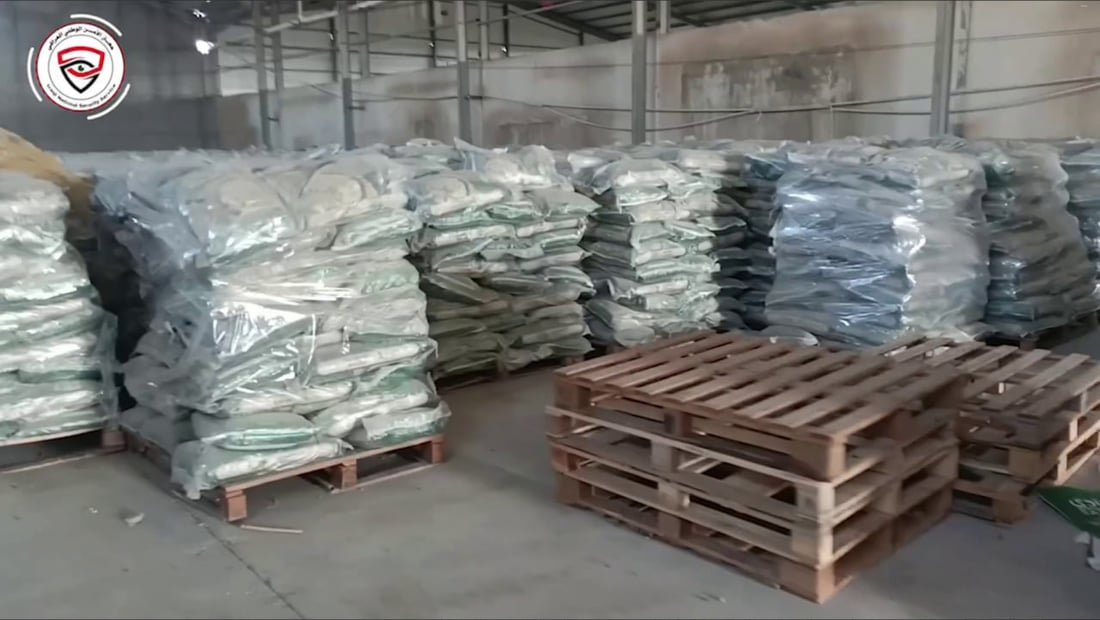 Iraqi security forces seize 3,000 tons of spoiled rice