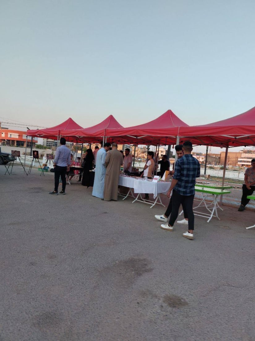 زوروه نهار كل جمعة.. معرض “كانفا” عاد إلى العمارة ويعرض منتجات شباب ميسان وبضائعهم