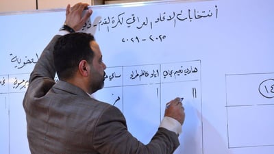 فرقد الصريفي رئيسا لاتحاد كرة القدم في ذي قار للمرة الثانية (صور)