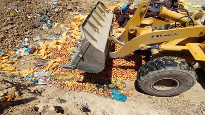 گومرگی راپەڕین دەستی بەسەر نزیکەی سێ تۆن سێودا گرت