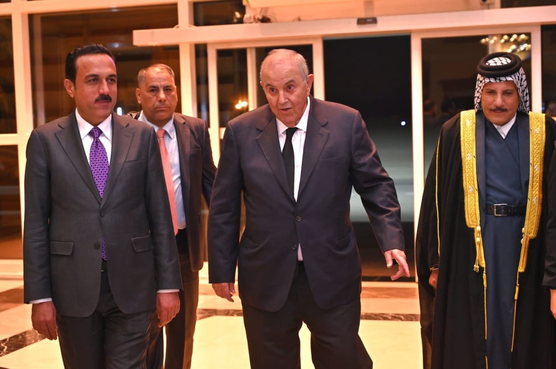 صور: اياد علاوي يصل إلى أربيل لعقد سلسة لقاءات مع مسؤولي الإقليم