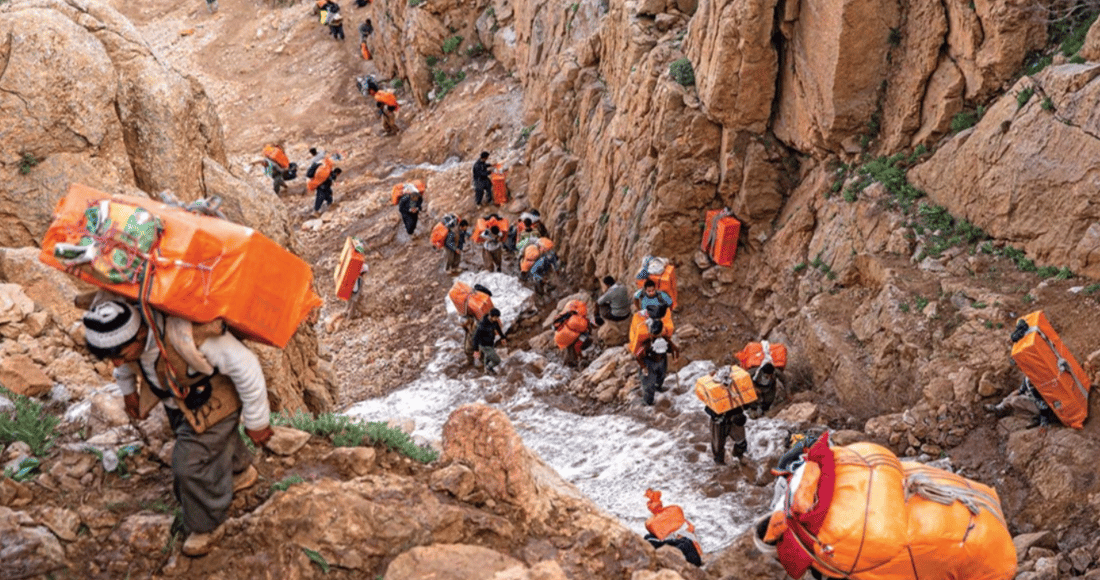 دوو مێردمنداڵی کۆڵبەر بەتەقەی هێزە ئەمنیەکان بریندار کران