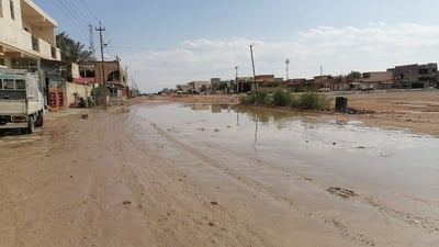 صور من تكريت: شوارع ما زالت غارقة بالوحل إثر زخة الأربعاء والتلاميذ عطلوا تلقائياً