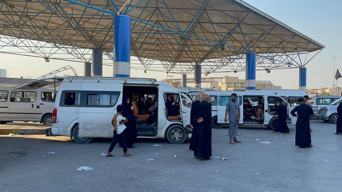 صور: النجف تستنفر لمساندة كربلاء في تفويج الزوار نحو المحافظات