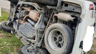 لە مێرگەپان ئۆتۆمبێلێک وەرگەڕا و کەسێک گیانی لەدەست دا