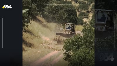 ئاگربڕ بۆ دارستانەکانی سنوری دەربەندیخان دروستکرا