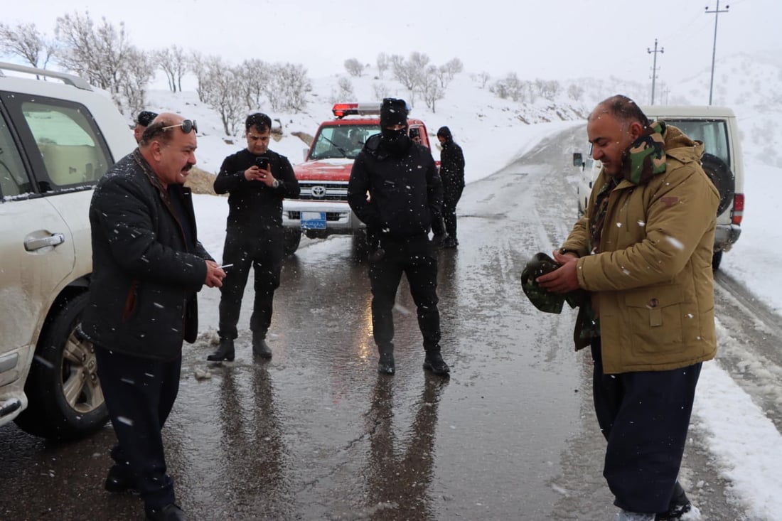 بەرگری شارستانی خەریکی رزگارکردنی دوو پۆلیسه‌كه‌ی پاسه‌وانى سنوورن له‌ مه‌رزى كێلێ