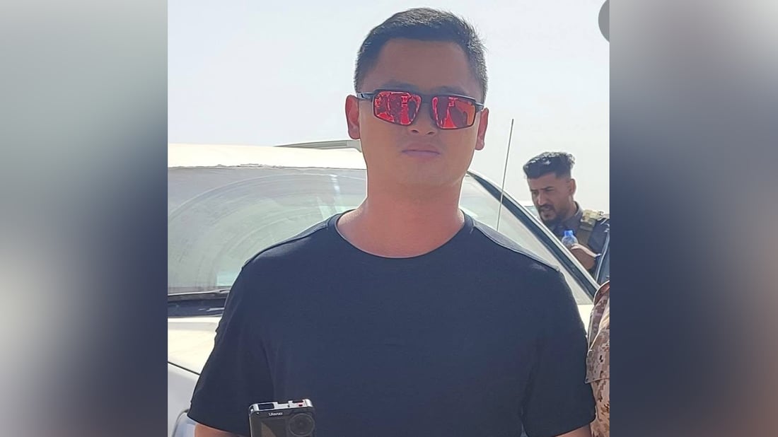 مصرع مهندس صيني في بادية النجف