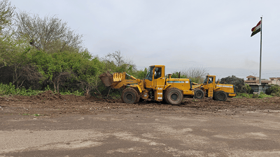 زێده‌ڕۆییه‌كانی شه‌قامی پشتێنه‌یی كه‌لار لاده‌برێن و خاوەنەکانیشیان ناڕازین