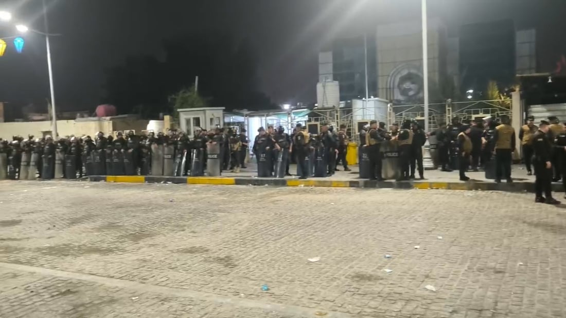 تطورات البصرة: الجيش استعاد القنصلية والشباب انسحبوا