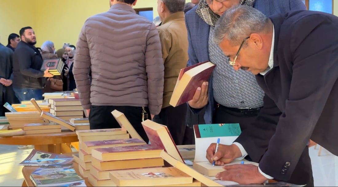 حديثة تقرأ تاريخ بغداد بمناسبة يوم اللغة العربية في البيت الثقافي (صور)